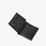 ID & Coin RFID Wallet Black Saffiano
