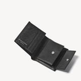 ID & Coin RFID Wallet Black Saffiano