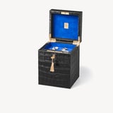 Watch Winder Deep Shine Black Croc
