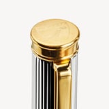 Regent Ballpoint Pen Sterling Silver 925 with 23ct Gold