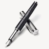 London Fountain Pen Deep Shine Black Croc