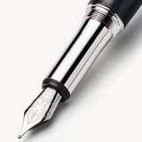 London Fountain Pen Deep Shine Black Croc