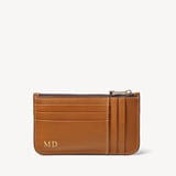 Ella Card & Coin Holder Smooth Tan