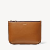 Medium Ella Pouch Smooth Tan