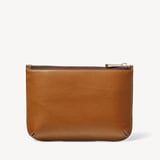 Medium Ella Pouch Smooth Tan