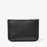 Medium Ella Pouch Black Pebble
