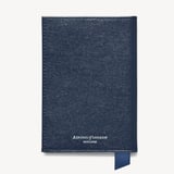 Passport Cover Navy Saffiano