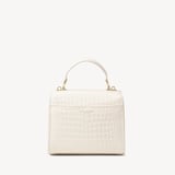 Midi Mayfair® Ivory Patent Croc