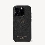 iPhone 15 Pro Case Black Pebble