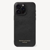 iPhone 15 Pro Max Case Black Pebble