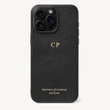 iPhone 15 Pro Max Case Black Pebble