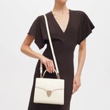 Mayfair® Ivory Patent Croc