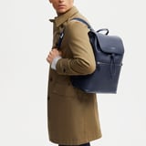Reporter Backpack Navy Pebble