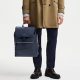 Reporter Backpack Navy Pebble
