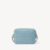 Milly Crossbody Cornflower Blue Woven Leather