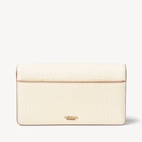 Mayfair® 2 Clutch Ivory Patent Croc