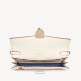 Mayfair® 2 Clutch Ivory Patent Croc