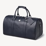 Boston Duffle Travel Bag Navy Pebble
