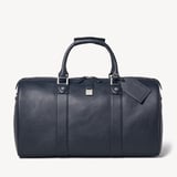 Boston Duffle Travel Bag Navy Pebble