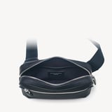 Reporter Compact Crossbody Navy Pebble