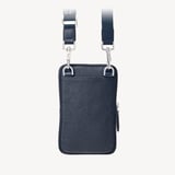 Reporter Crossbody Phone Bag Navy Pebble