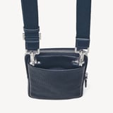 Reporter Crossbody Phone Bag Navy Pebble