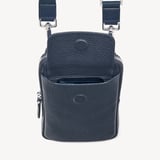 Reporter Crossbody Phone Bag Navy Pebble