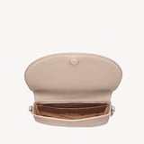 Stella Satchel Crossbody Soft Taupe Pebble
