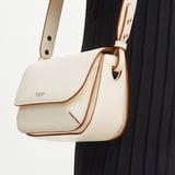 Ella Bag Strap Ivory Pebble
