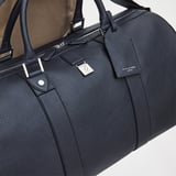 Boston Duffle Travel Bag Navy Pebble