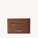 Slim Credit Card Holder Tobacco Pebble