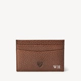 Slim Credit Card Holder Tobacco Pebble