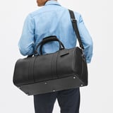 Boston Duffle Travel Bag Black Pebble