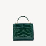 Midi Mayfair® Evergreen Patent Croc
