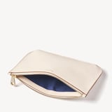 Large Ella Pouch Ivory Pebble