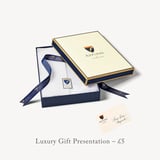Large Ella Pouch Navy Pebble