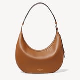 Soho Large Crescent Tan Milled Pebble