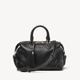 Hudson Midi Black Milled Pebble