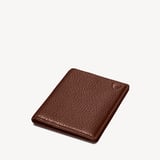 Double Fold Credit Card Holder Tobacco Pebble