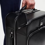 Connaught Cabin Case Black Saffiano