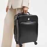 Connaught Cabin Case Black Saffiano