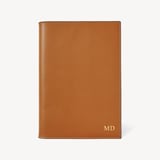 A5 Refillable Luxury Journal Smooth Tan with Soft Suede Lining