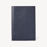 A5 Refillable Luxury Journal Navy Pebble with Soft Suede Lining