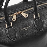Hudson Midi Black Milled Pebble