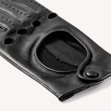 Women's Driving Gloves Black Nappa