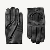 Men's Driving Gloves Black Nappa
