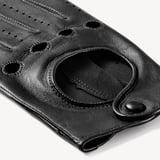Men's Driving Gloves Black Nappa