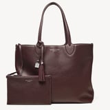 Hudson Tote Wine Milled Pebble