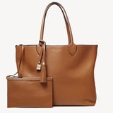 Hudson Tote Tan Milled Pebble