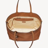Hudson Tote Tan Milled Pebble